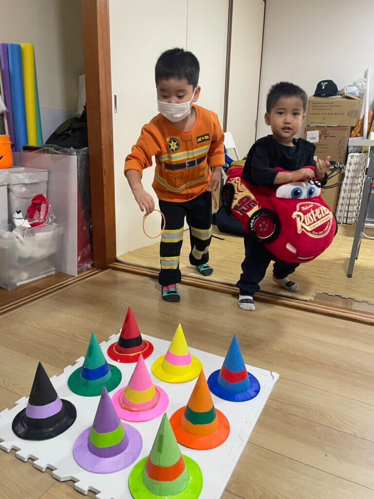 輪投げゲーム