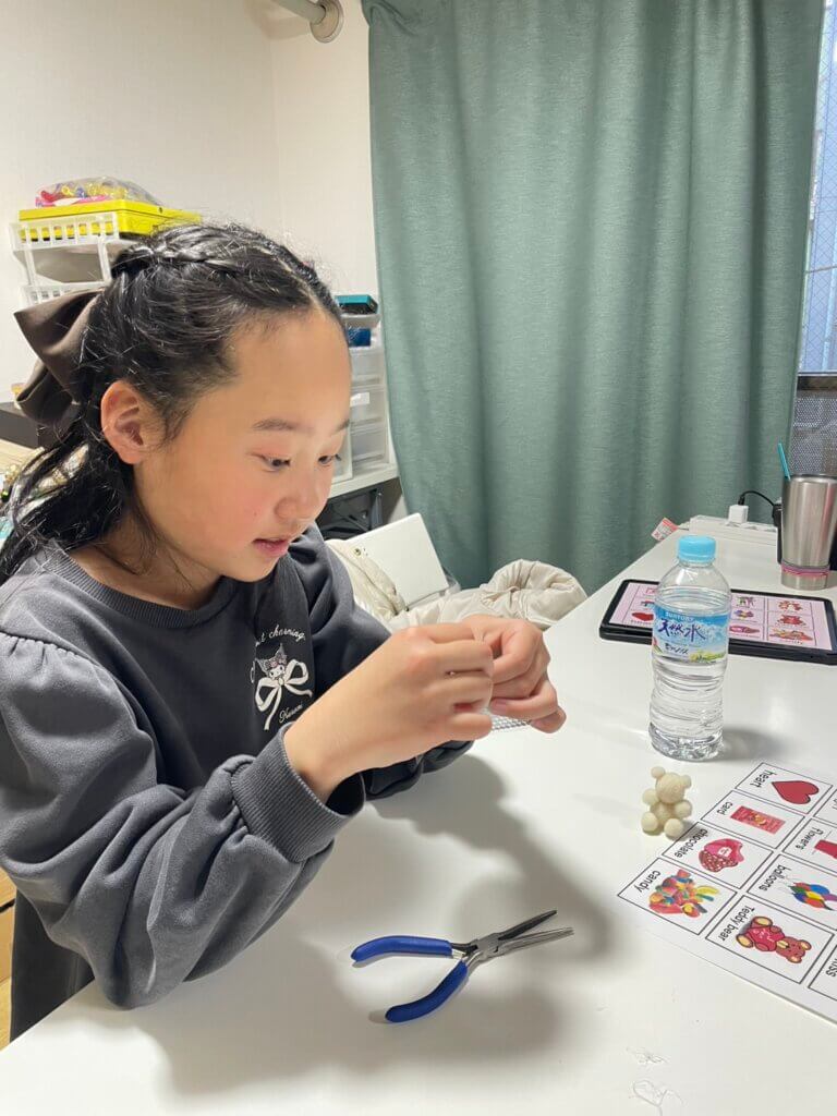 バレンタイン英語レッスン クラフト