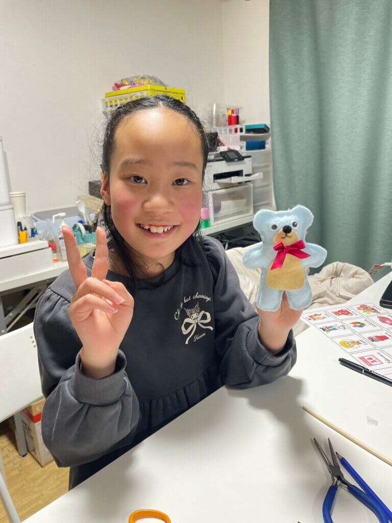 バレンタイン英語レッスン クラフト